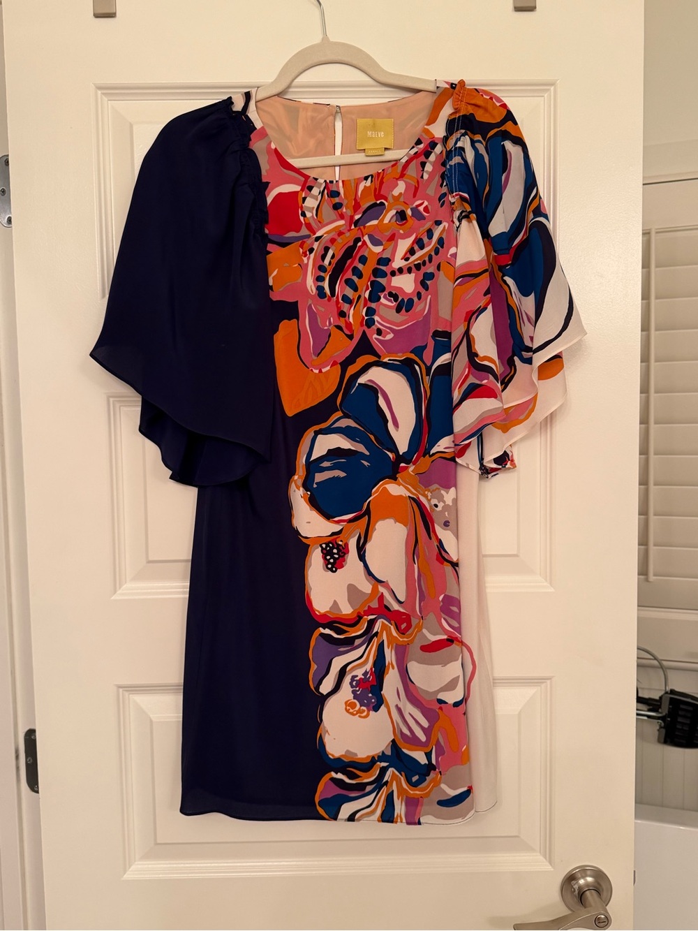 Stunning Multi-Color Floral Mini Dress